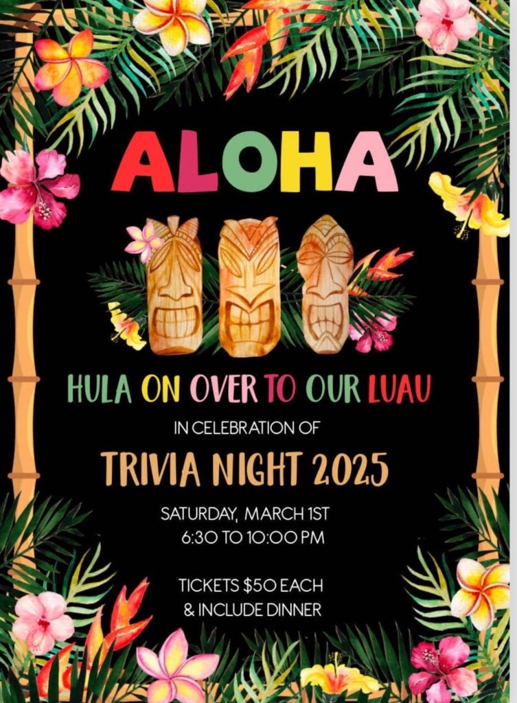 Trivia Night Promotional Poster